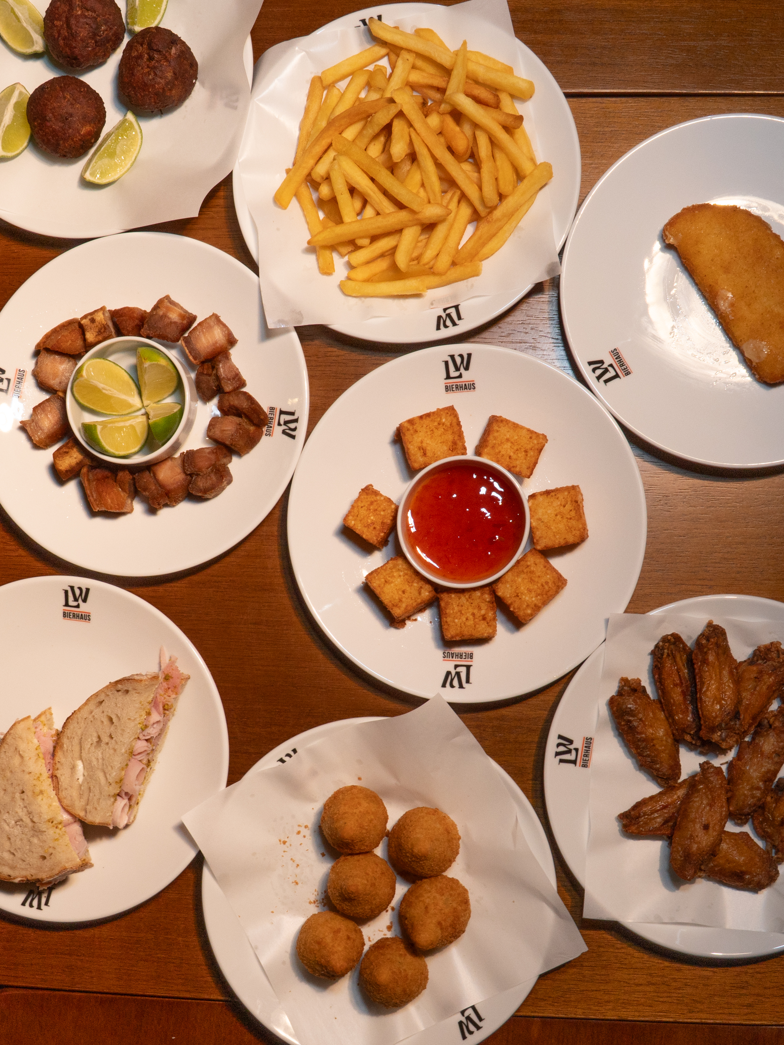 Porções e Petiscos LW Bierhaus
